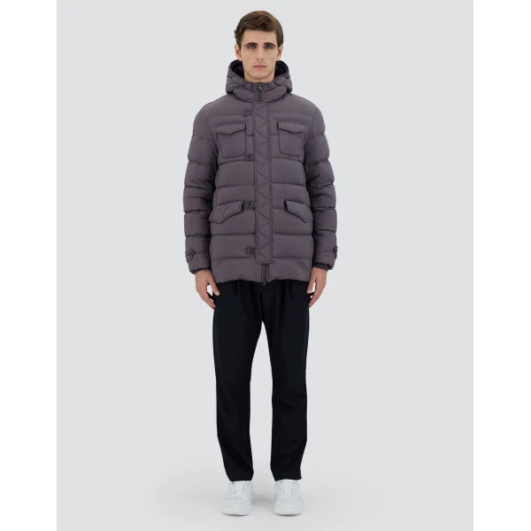 Herno L'Eskimo in Anthracite | Men's Coats | Luxury Shoes 