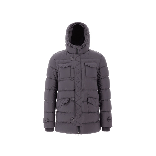 Herno L'Eskimo in Anthracite | Men's Coats | Luxury Shoes 