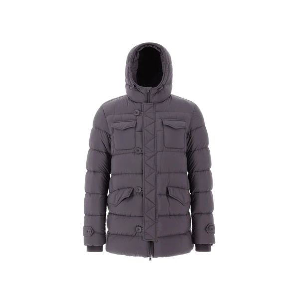 Herno L'Eskimo in Anthracite | Men's Coats | Luxury Shoes 