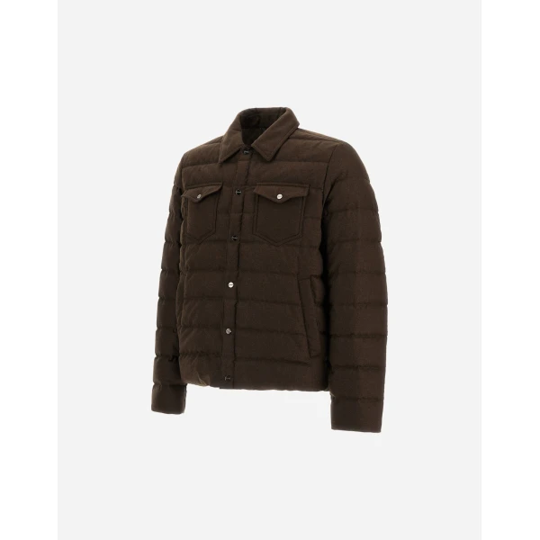 Herno La Camicia in Light Military | Men's Jackets | Luxury Shoes 