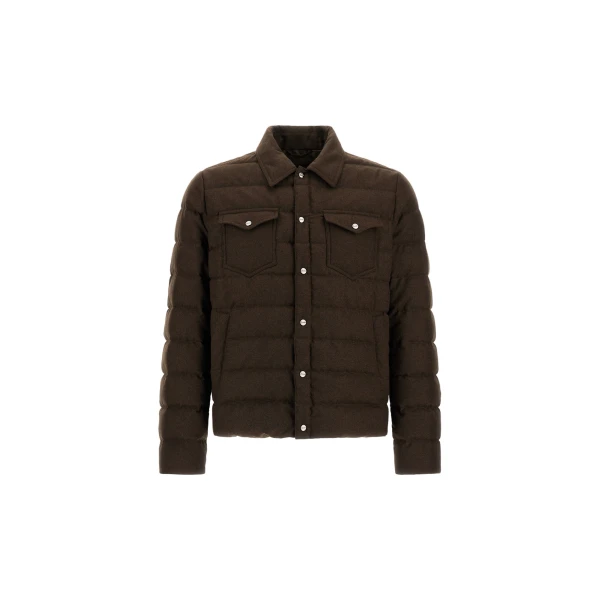 Herno La Camicia in Light Military | Men's Jackets | Luxury Shoes 