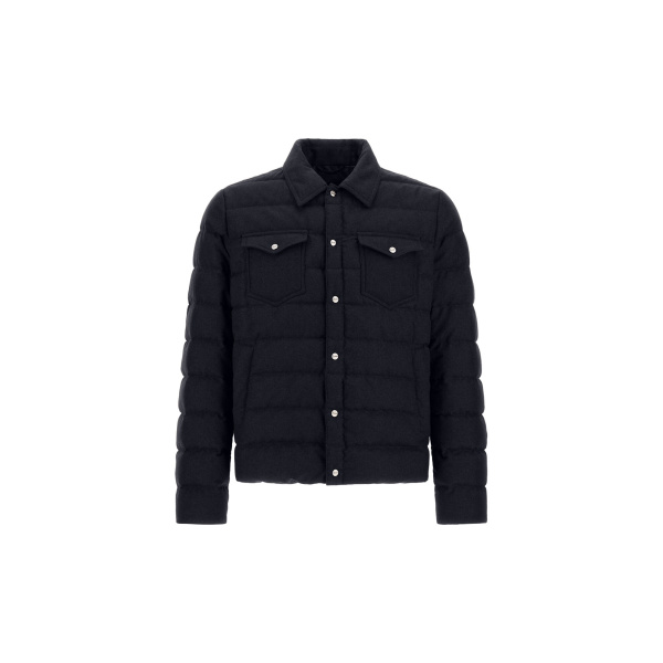 Herno La Camicia in Navy Blue | Men's Jackets | Luxury Shoes 