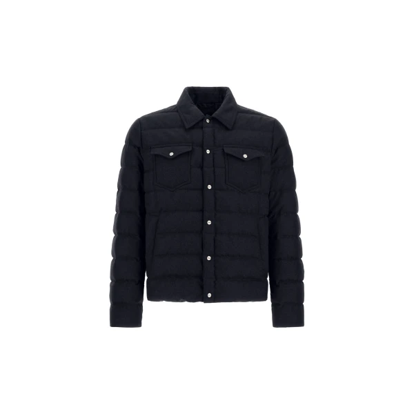 Herno La Camicia in Navy Blue | Men's Jackets | Luxury Shoes 
