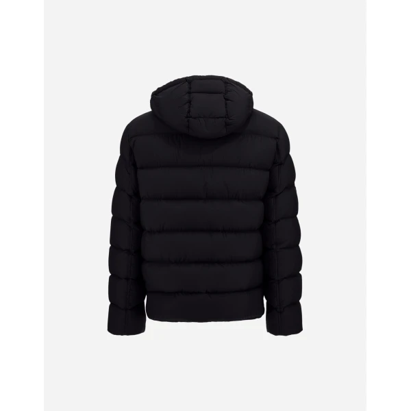 Herno La Giacca Hooded Down Jacket in Black | Men's Jackets | Luxury Shoes 