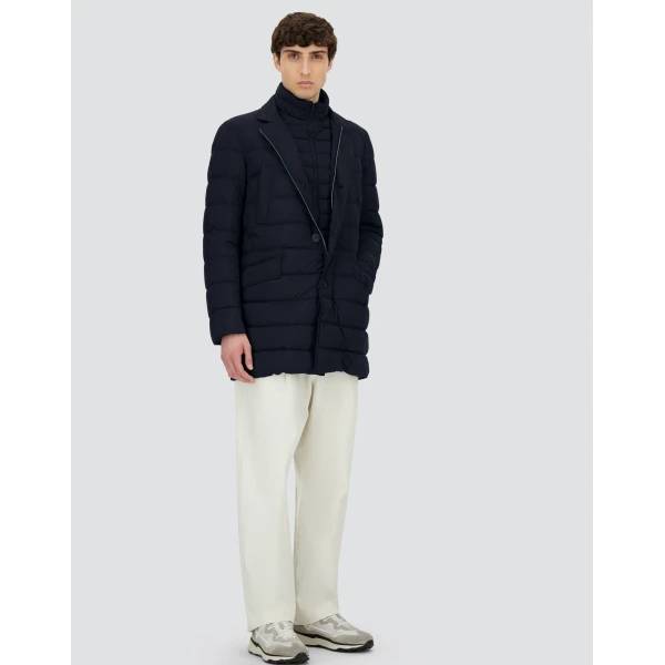 Herno La Giacca Padded Blazer in Black | Men's Jackets | Luxury Shoes 