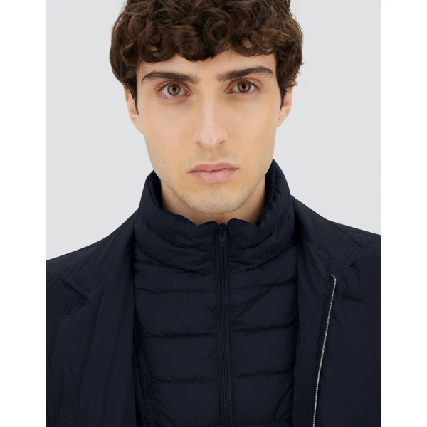 Herno La Giacca Padded Blazer in Black | Men's Jackets | Luxury Shoes 