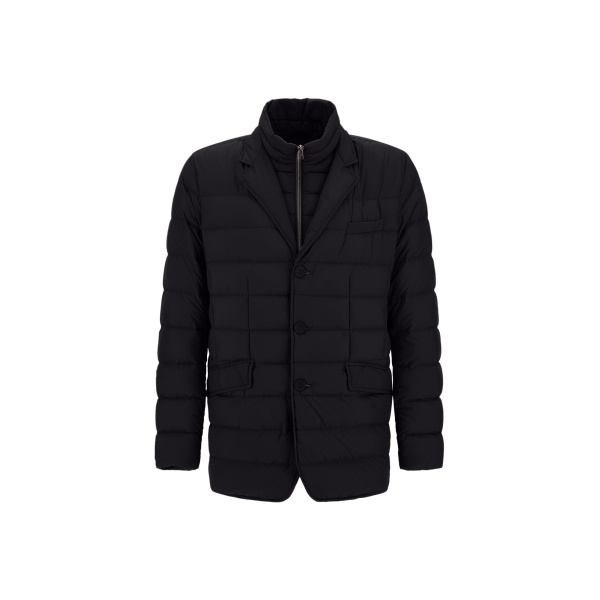 Herno La Giacca Padded Blazer in Black | Men's Jackets | Luxury Shoes 