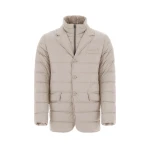 Herno La Giacca Padded Blazer in Chantilly | Men's Jackets | Luxury Shoes 