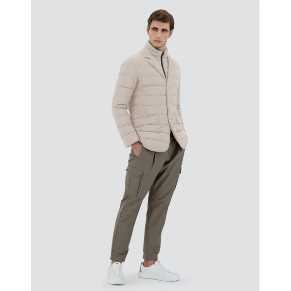 Herno La Giacca Padded Blazer in Chantilly | Men's Jackets | Luxury Shoes 