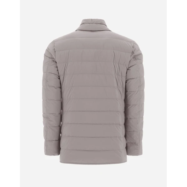 Herno La Giacca Padded Blazer in Light Grey | Men's Jackets | Luxury Shoes 