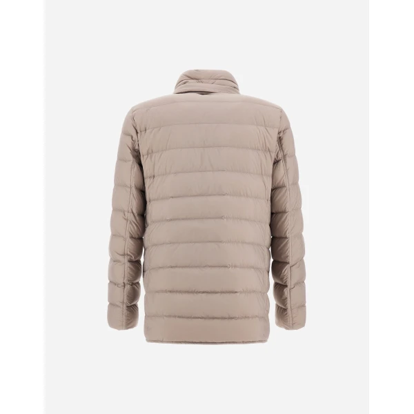 Herno La Giacca Padded Blazer in Light Taupe | Men's Jackets | Luxury Shoes 