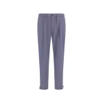 Herno Light Blue Resort Trousers in Lightweight Stretch Nylon | Men's Trousers | Luxury Shoes 