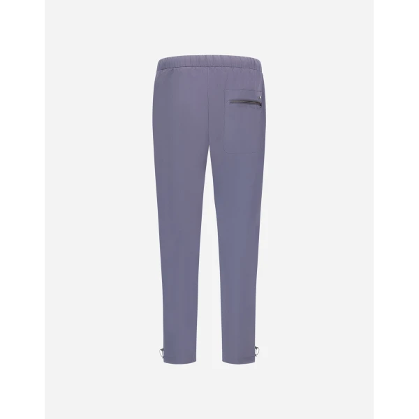 Herno Light Blue Resort Trousers in Lightweight Stretch Nylon | Men's Trousers | Luxury Shoes 