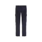 Herno Light Comfort Stretch Woven Cargo Trousers in Blue | Men's Trousers | Luxury Shoes 