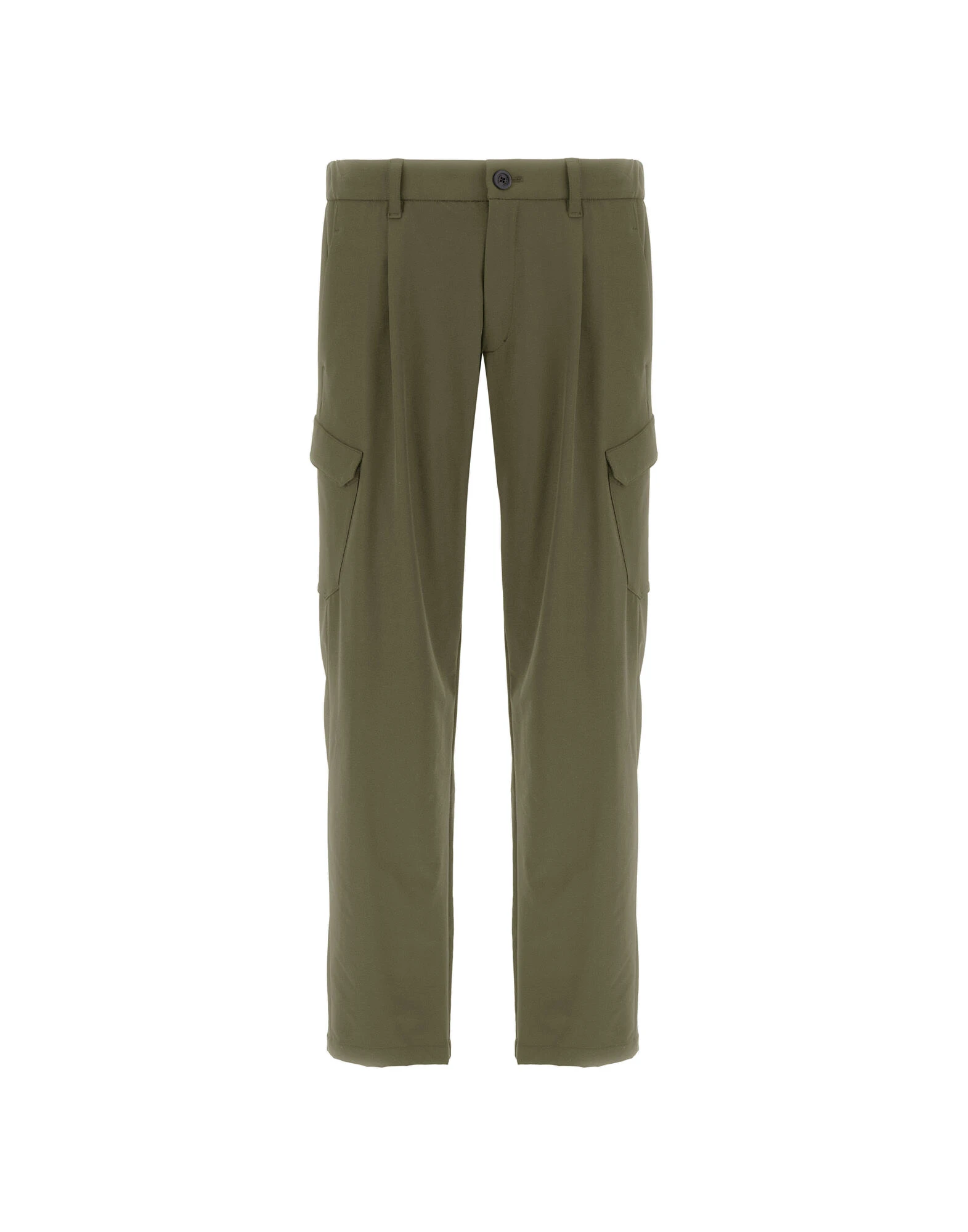 Herno Light Comfort Stretch Woven Cargo Trousers in Green Herno Light Comfort Stretch Woven Cargo Trousers in Green | Men's Trousers | Luxury Shoes