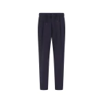 Herno Light Comfort Stretch Woven Trousers in Blue | Men's Trousers | Luxury Shoes 
