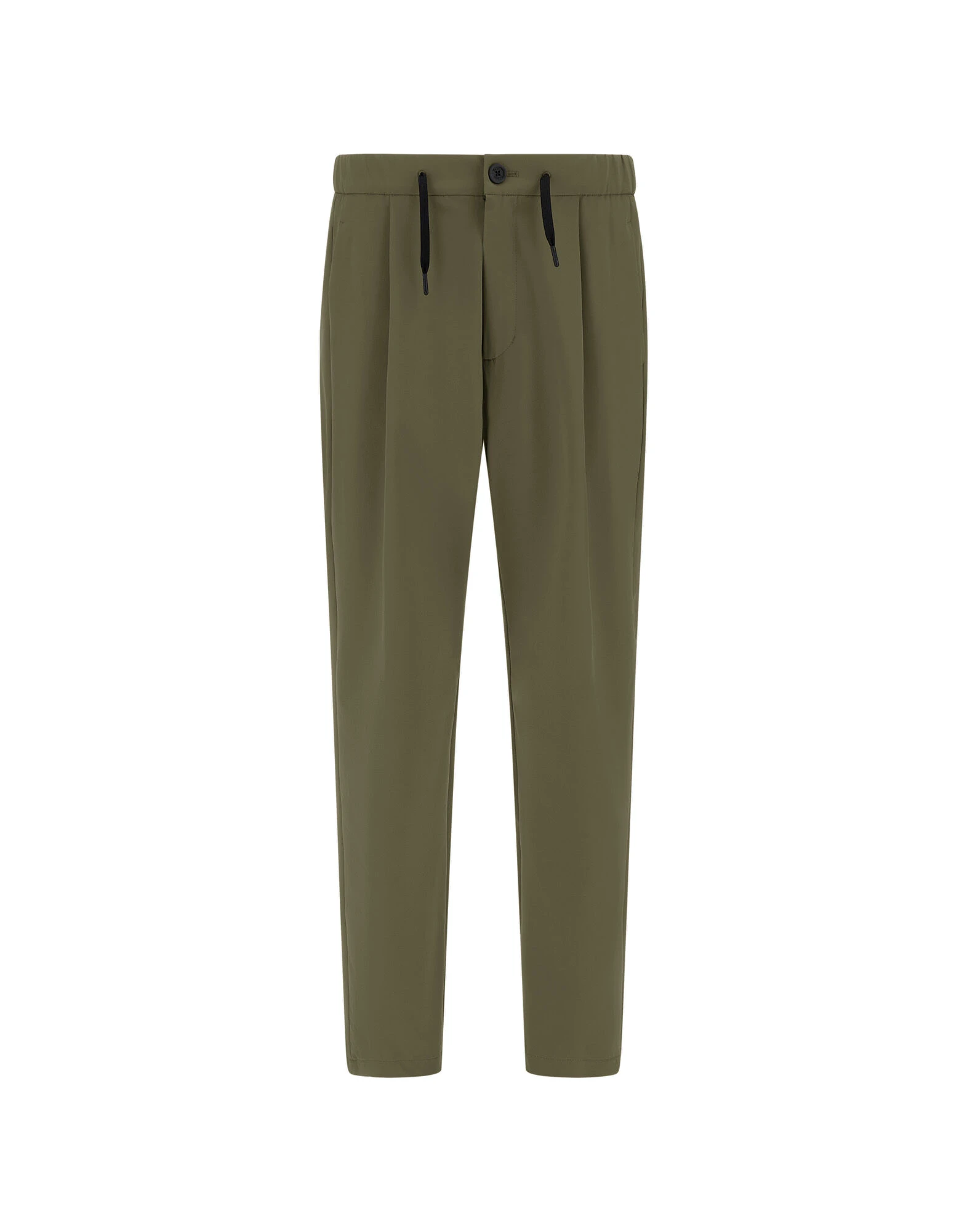 Herno Light Comfort Stretch Woven Trousers in Green Herno Light Comfort Stretch Woven Trousers in Green | Men's Trousers | Luxury Shoes