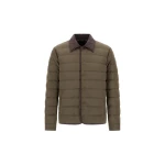Herno Light Military Shacket in Iridescent Nylon and Suede Effect | Men's Jackets | Luxury Shoes 