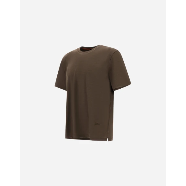Herno Light Military T-Shirt in Wool Jersey | Men's T-Shirts and Polos | Luxury Shoes 