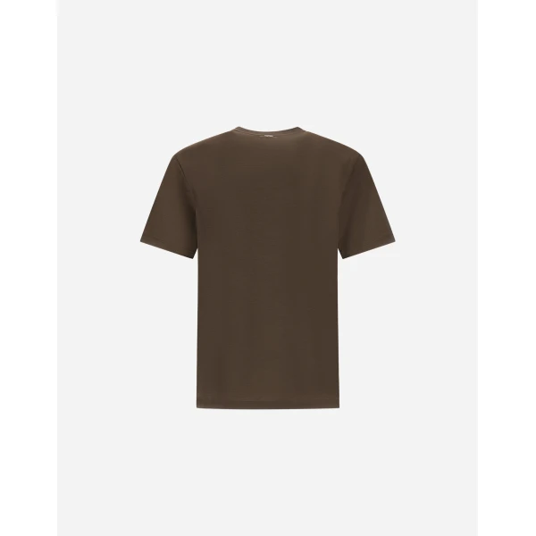 Herno Light Military T-Shirt in Wool Jersey | Men's T-Shirts and Polos | Luxury Shoes 