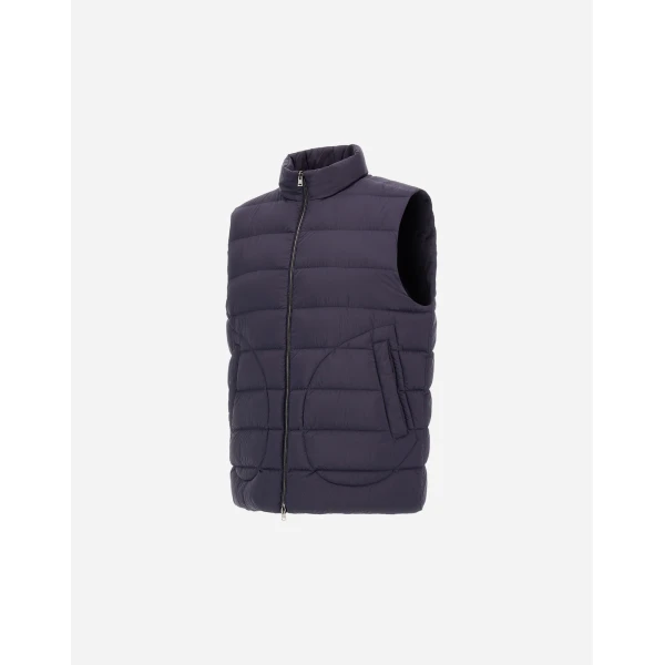 Herno Lo Smanicato in Blue | Men's Jackets | Luxury Shoes 