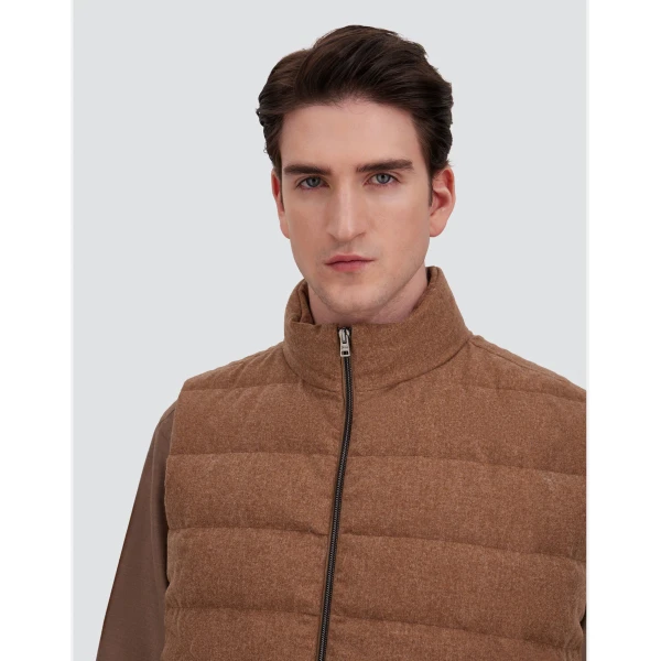 Herno Lo Smanicato in Camel | Men's Jackets | Luxury Shoes 