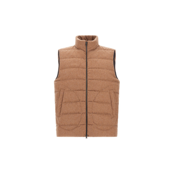 Herno Lo Smanicato in Camel | Men's Jackets | Luxury Shoes 