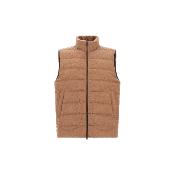 Herno Lo Smanicato in Camel | Men's Jackets | Luxury Shoes 