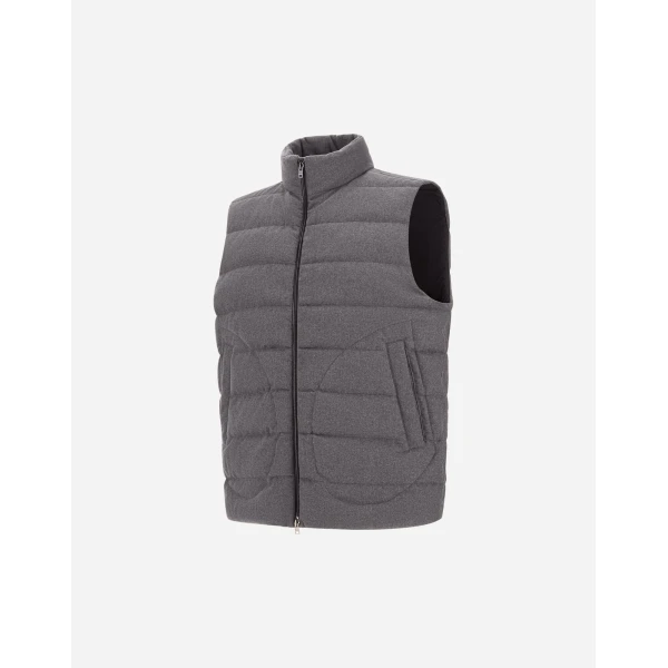 Herno Lo Smanicato in Grey | Men's Jackets | Luxury Shoes 