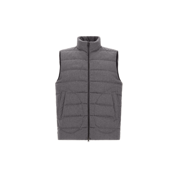 Herno Lo Smanicato in Grey | Men's Jackets | Luxury Shoes 