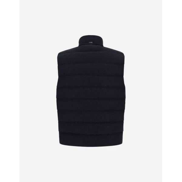 Herno Lo Smanicato in Navy Blue | Men's Jackets | Luxury Shoes 