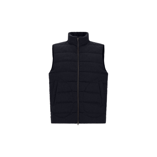 Herno Lo Smanicato in Navy Blue | Men's Jackets | Luxury Shoes 