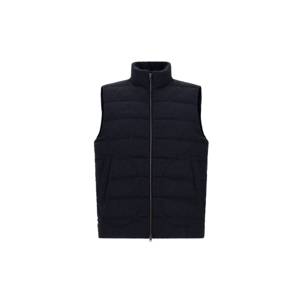Herno Lo Smanicato in Navy Blue | Men's Jackets | Luxury Shoes 