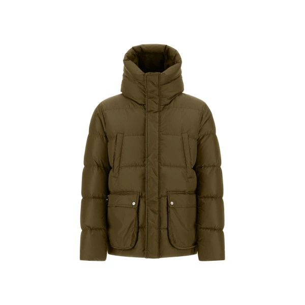 Military Bomber Jacket in Nylon Chamonix