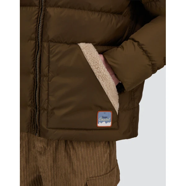Herno Military Jacket in Nylon Chamonix and Sherpa | Men's Jackets | Luxury Shoes 