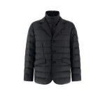 Herno Navy Blue Blazer in Arendelle and Monogram | Men's Jackets | Luxury Shoes 