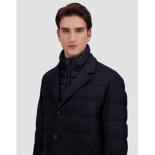 Herno Navy Blue Blazer in Cashmere, Silk and Nylon Ultralight | Men's Jackets | Luxury Shoes 