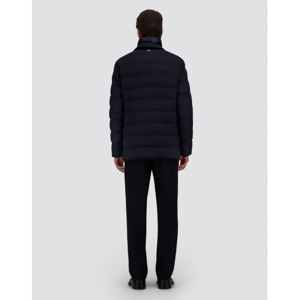Herno Navy Blue Blazer in Cashmere, Silk and Nylon Ultralight | Men's Jackets | Luxury Shoes 