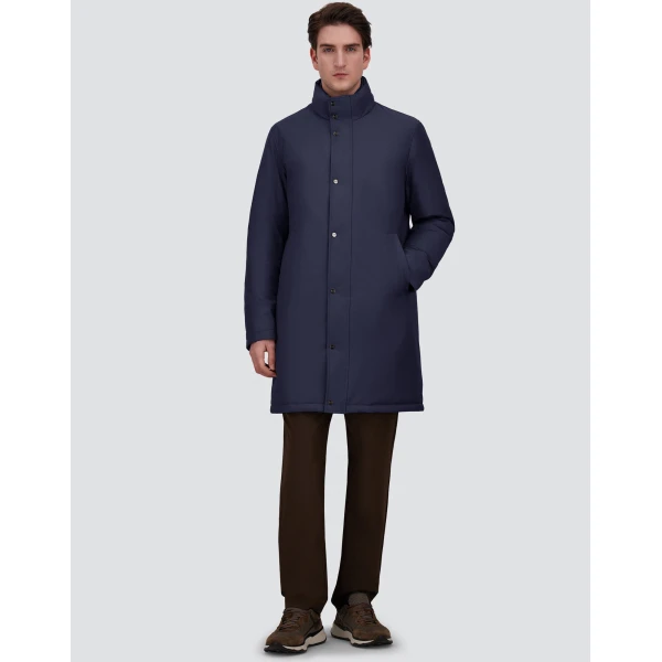 Herno Navy Blue Jacket in New Business Membranated | Men's Jackets | Luxury Shoes 
