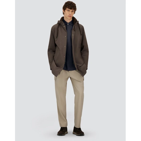 Herno Navy Blue Resort Shirt in Cashmere and Silk | Men's Shirts | Luxury Shoes 
