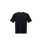Herno Navy Blue Resort T-Shirt in Pure Cotton Jersey | Men's T-Shirts and Polos | Luxury Shoes 