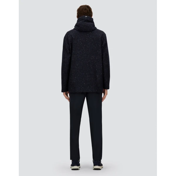 Herno Navy Blue Resort Trousers in Stretch Micromodal | Men's Trousers | Luxury Shoes 