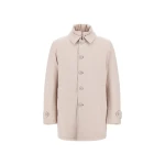 Herno Pearl Grey Trench Coat in Washington | Men's Coats | Luxury Shoes 