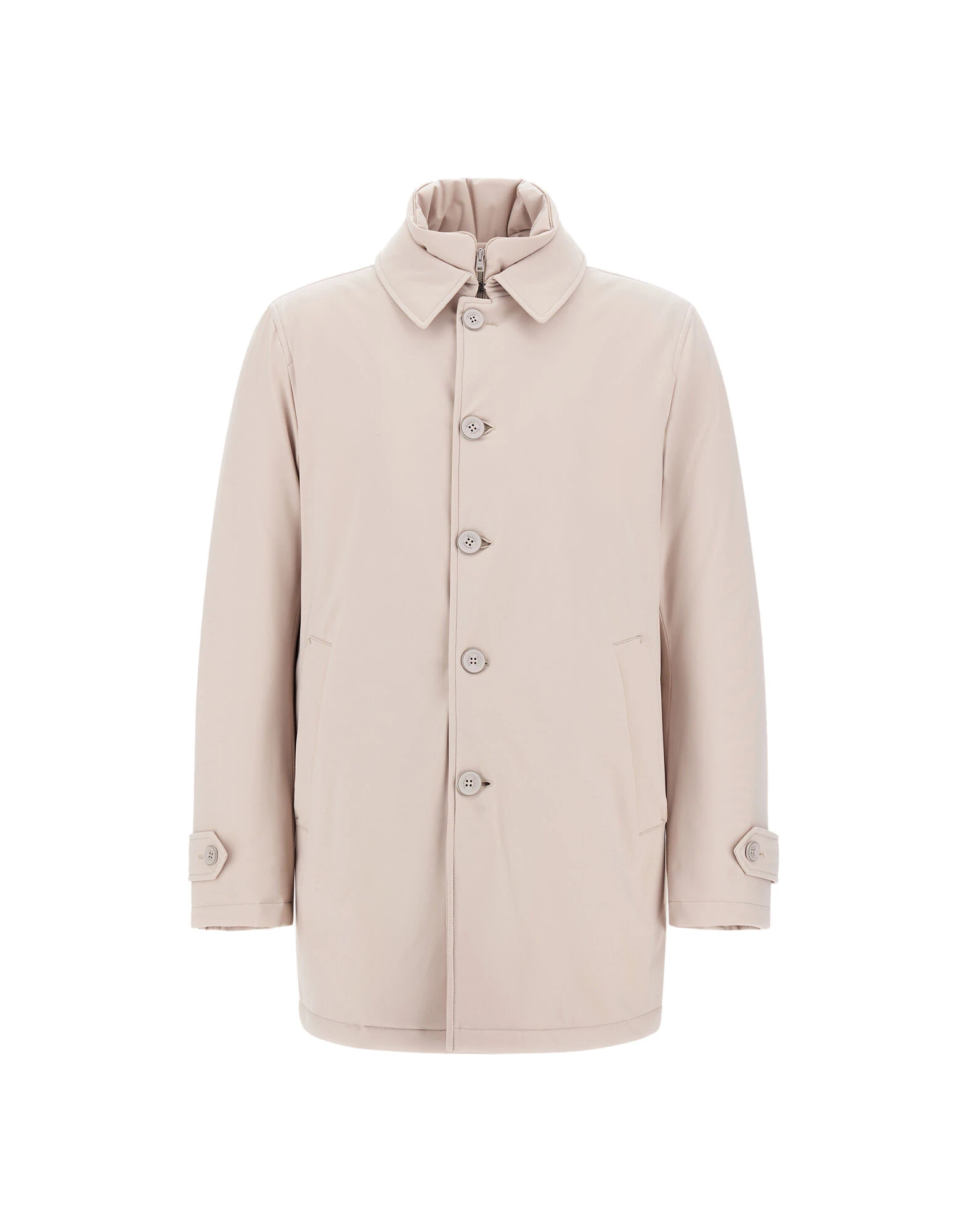 Herno Pearl Grey Trench Coat in Washington Herno Pearl Grey Trench Coat in Washington | Men's Coats | Luxury Shoes