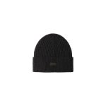 Herno Ribbed Wool Beanie in Navy Blue | Men's Hats | Luxury Shoes 