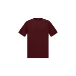 Herno Superfine Cotton Stretch T-Shirt in Bordeaux | Men's T-Shirts and Polos | Luxury Shoes 