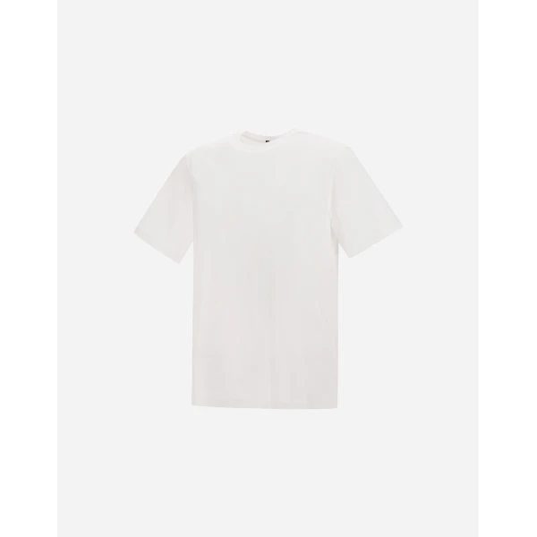 Herno Superfine Cotton Stretch T-Shirt in White | Men's T-Shirts and Polos | Luxury Shoes 