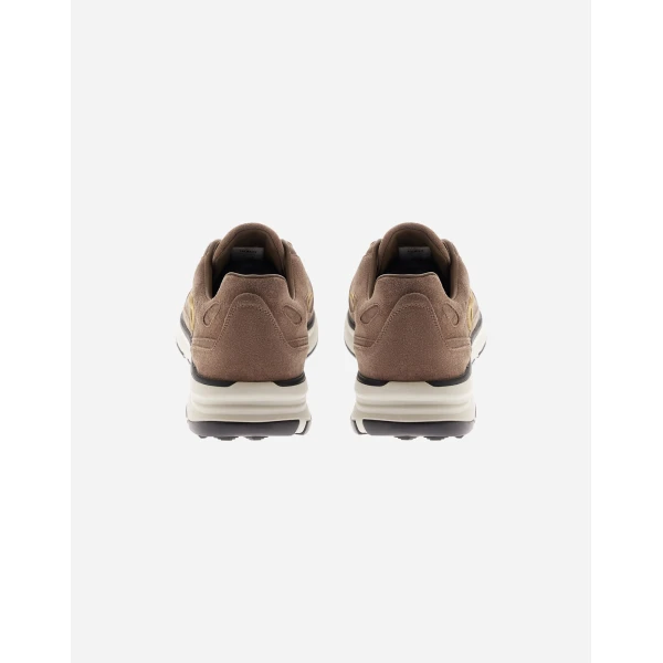 Herno Taupe Maggiore Trainers in Suede | Men's Sneakers | Luxury Shoes 