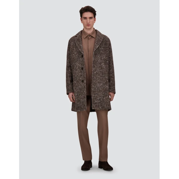 Herno Wool Gabardine Trousers in Light Taupe | Men's Trousers | Luxury Shoes 