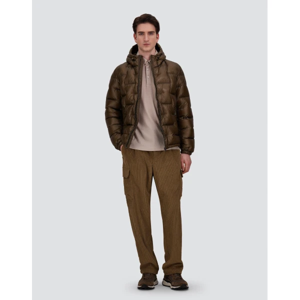Herno Wool Jersey Polo Shirt in Chantilly | Men's T-Shirts and Polos | Luxury Shoes 